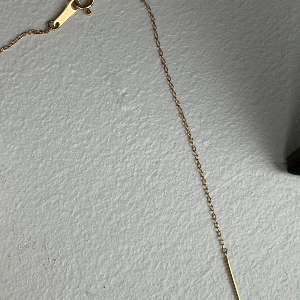 Solid 18K Gold Akoya Pearl Necklace - Picture 7 of 10